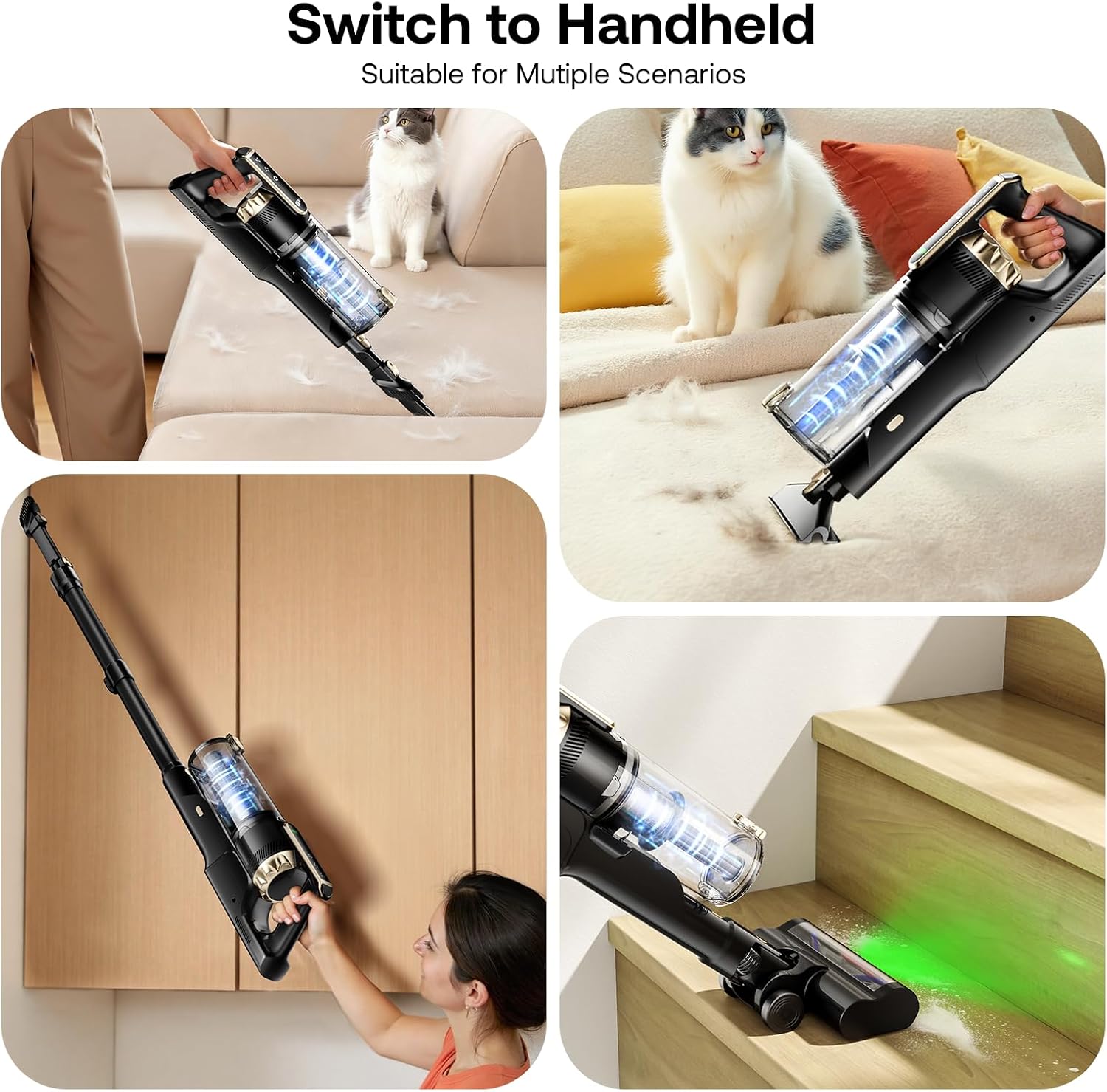 Thumbnail 6 de Trucozie Cordless Vacuum Cleaner 50 min runtime 🧹