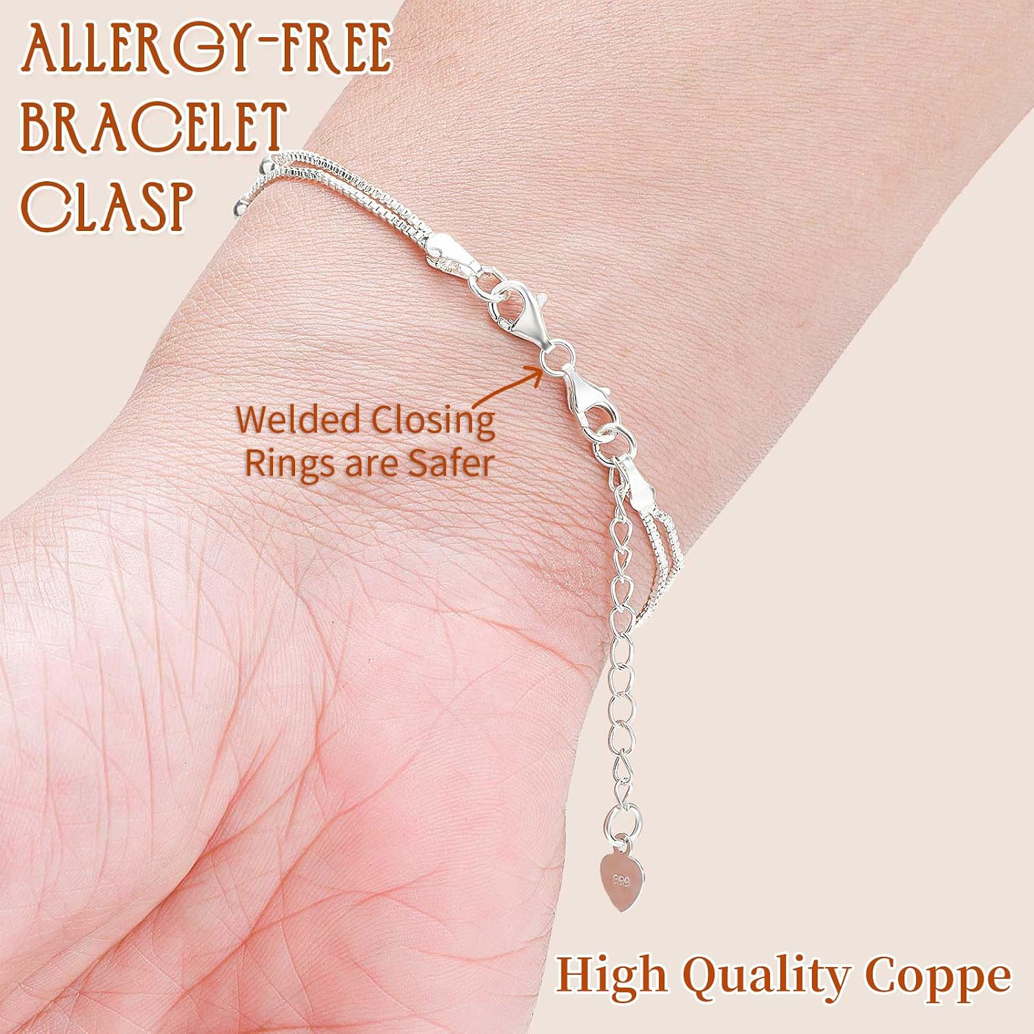 Detalle de OHINGLT Double-Ended Jewelry Clasps Brass