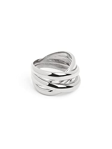 Detalle de SINGULARU Anillo Double Cross talla 12 💍