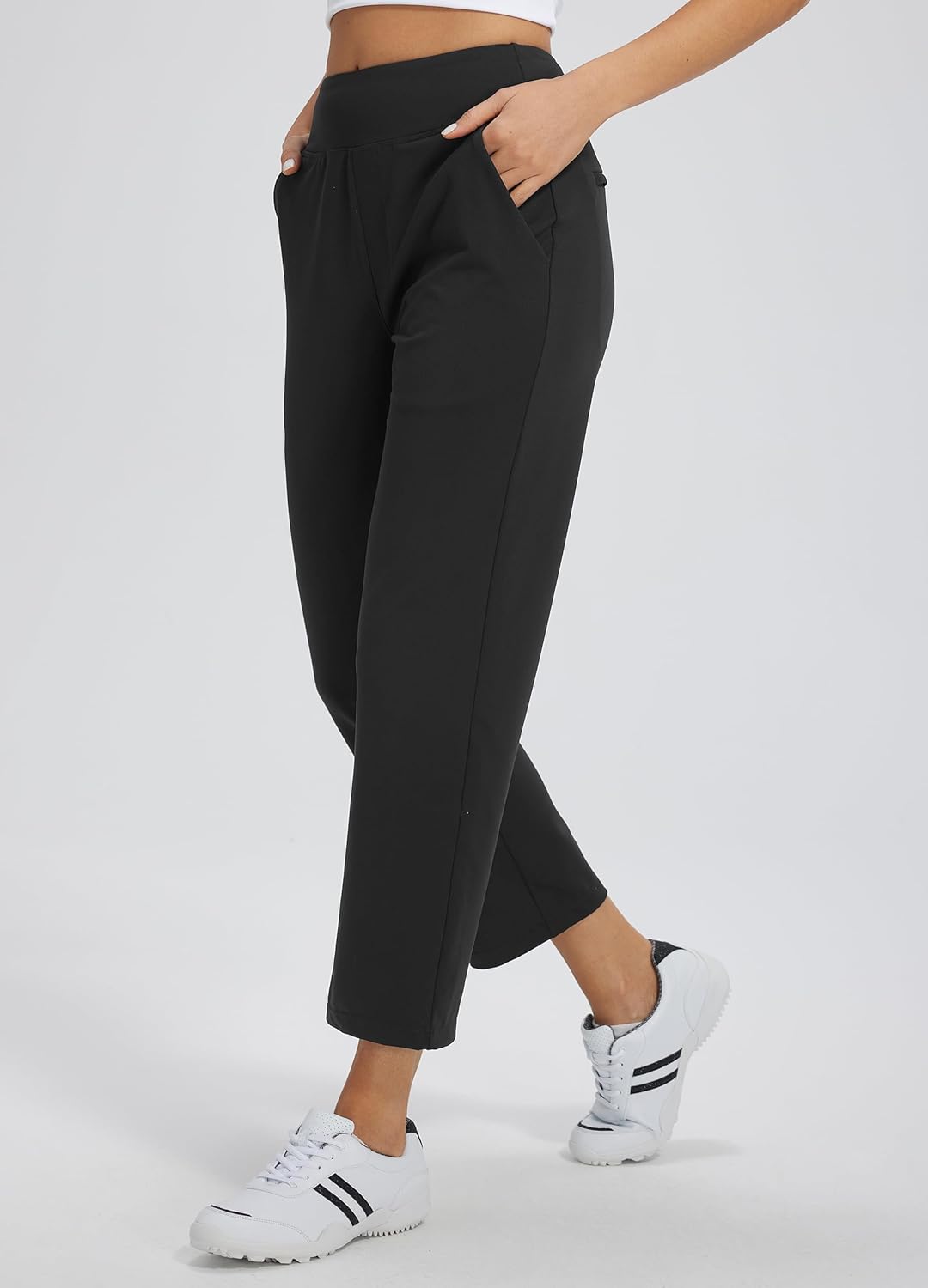 Thumbnail 1 de Libin Women's Golf Pants Stretchy Casual Travel Pant 7/8 Ankle with 4 Pockets