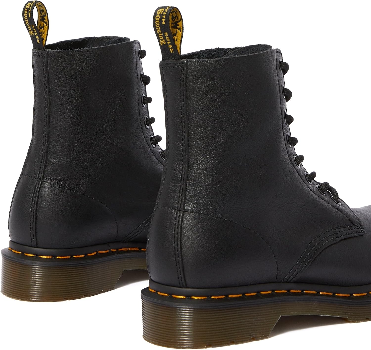 Detalle de Dr. Martens PASCAL Spectra Patent Purple – Damen Stiefel & Stiefeletten
