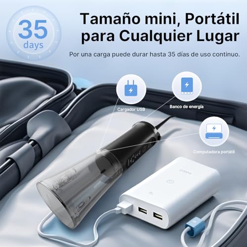 Thumbnail 7 de TUREWELL Idropulsore dentale portatile 310 ml con 5 modalità e 4 ugelli 🪥