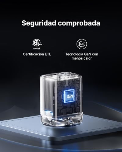 Thumbnail 5 de INIU Cargador USB-C 30W GaN con 2 puertos y cable 60W | Carga rápida para iPhone 16 y MacBook Air
