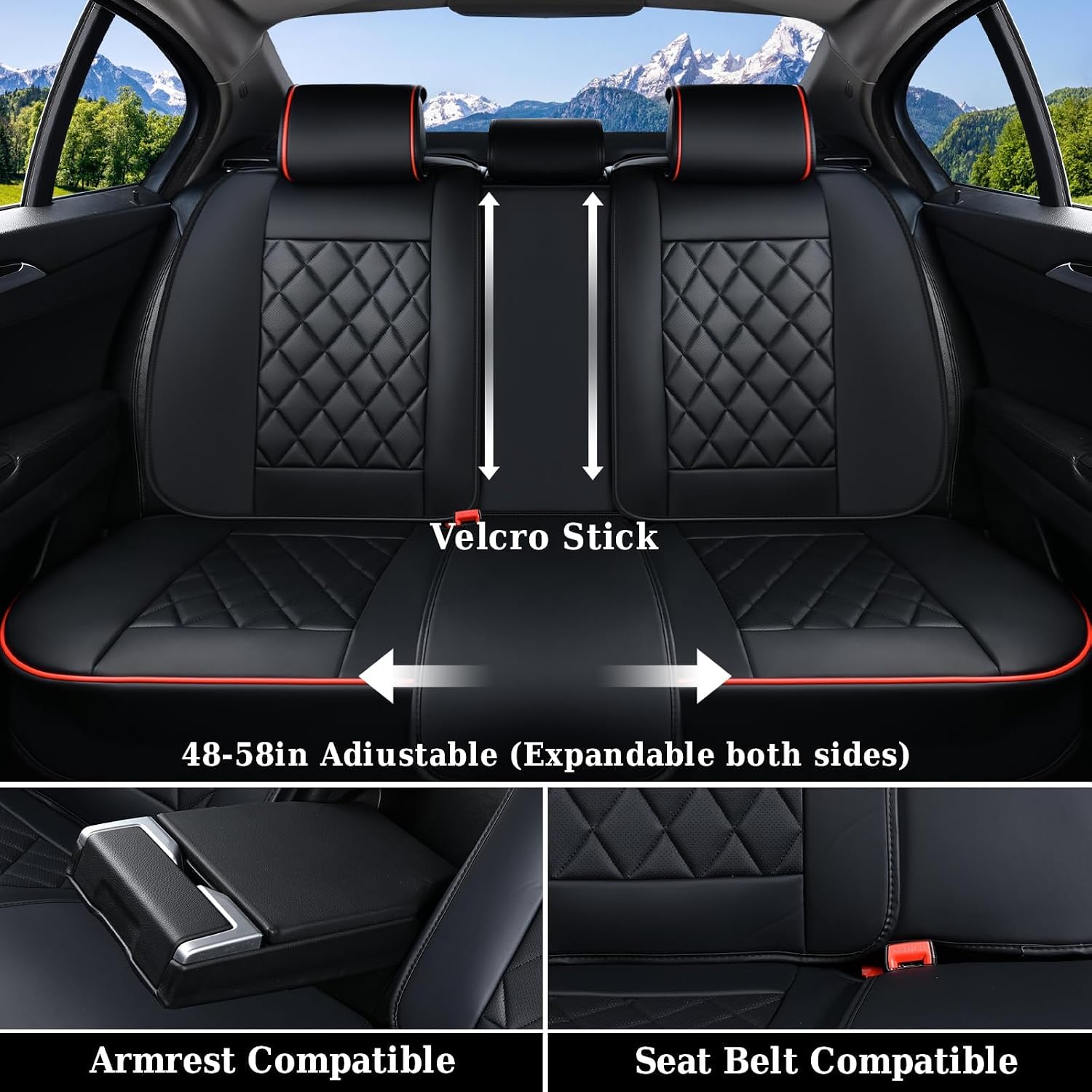 Thumbnail 3 de Coverado Car Seat Covers Full Set