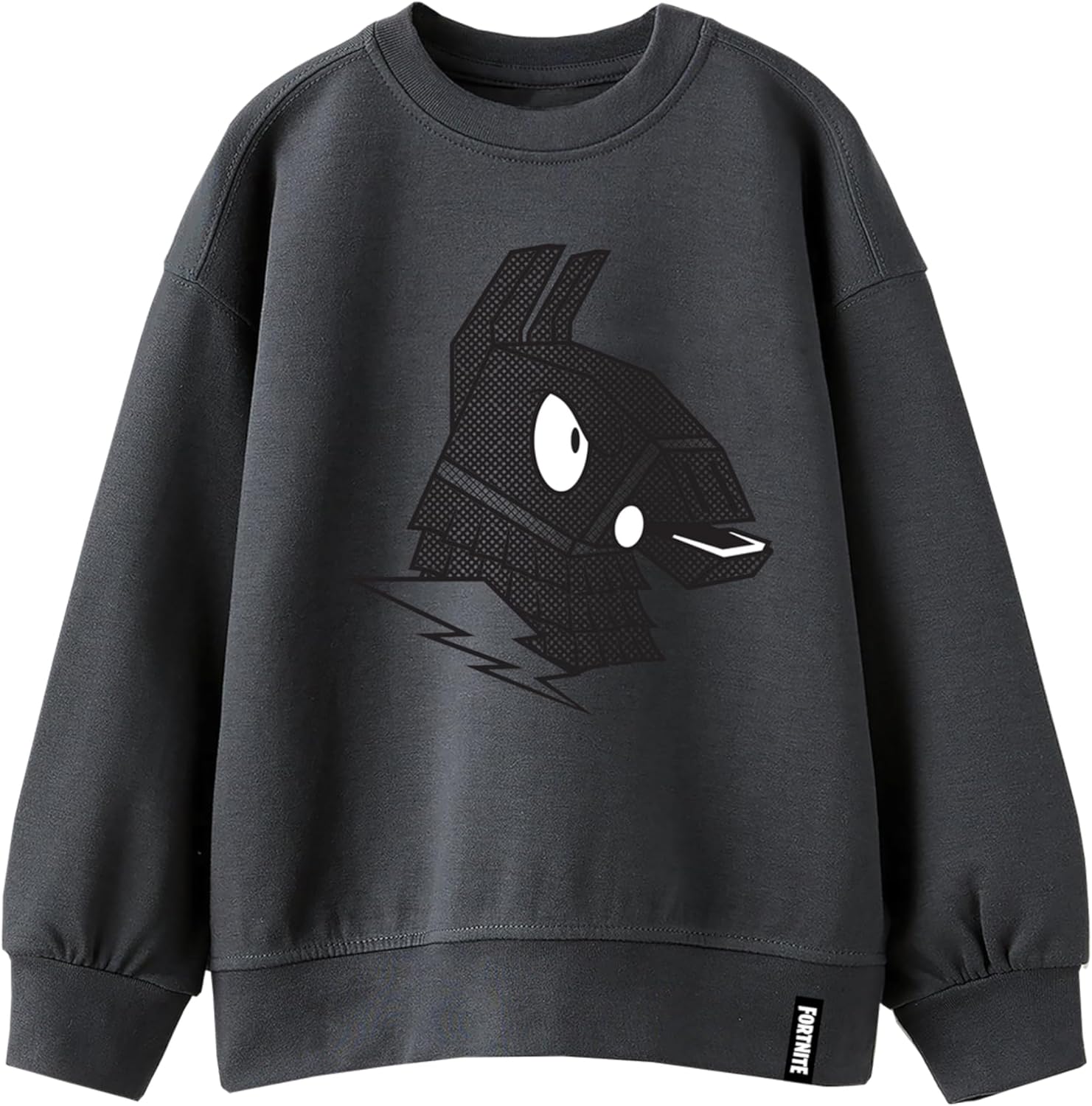Detalle de NAME IT Nkmskall Fortnite Nreg Sweat Bru Bfu – Bambini e Ragazzi