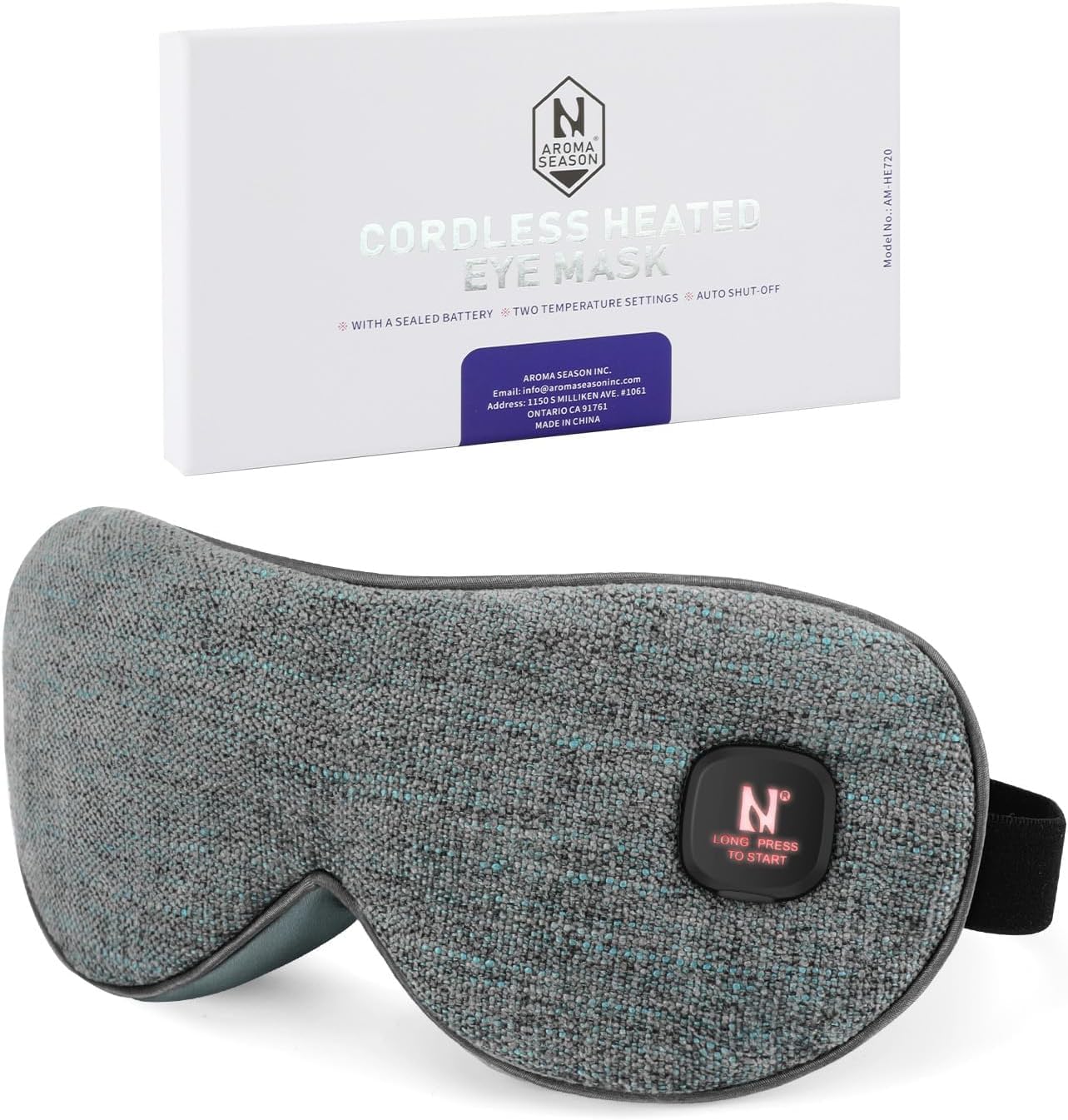 Detalle de AROMA SEASON Wärmebrille mit Akku