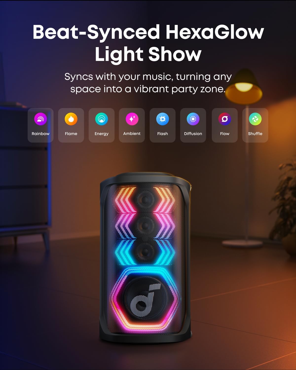 Thumbnail 4 de soundcore Rave 3S 200W Party Speaker 📢