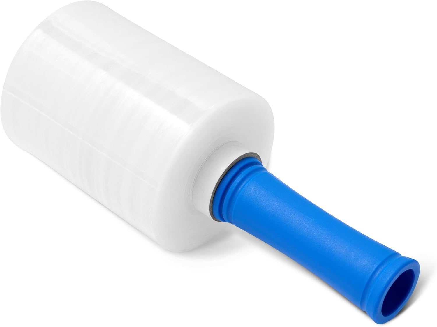Amazon Basics Stretchfolie 12,7 cm x 304,8 m – 1 Rolle mit Griff, Transparent