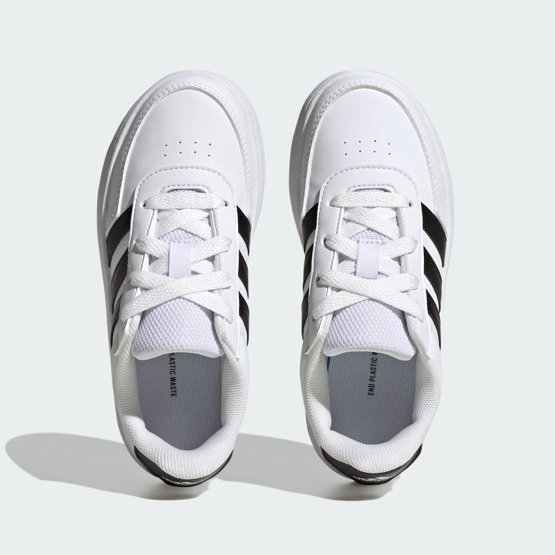 Detalle 2 de Adidas Breaknet Lifestyle Court Lace: versatilidad urbana en blanco