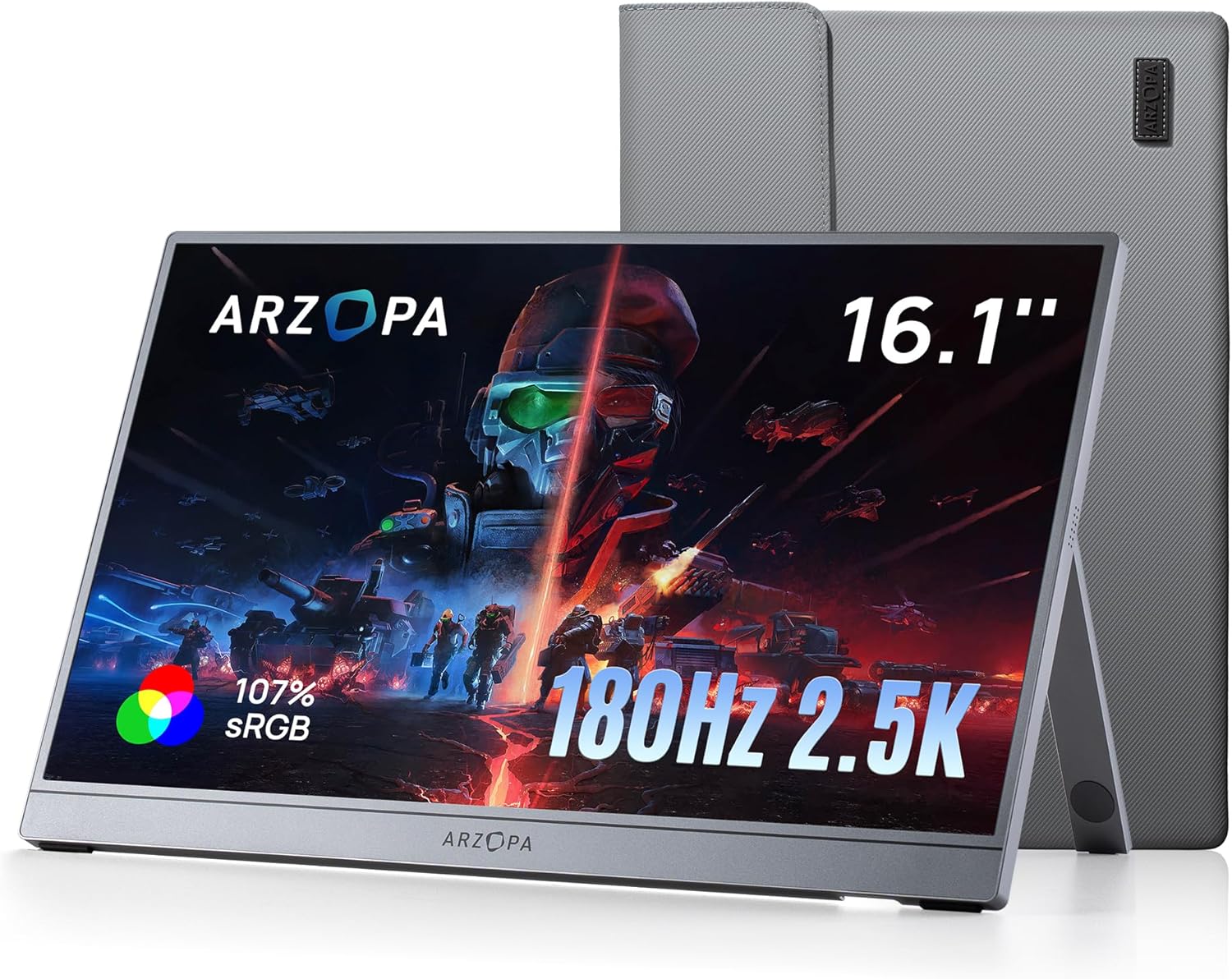 Detalle de ARZOPA Z3FC 16,1" Portable 2,5K Gaming-Monitor