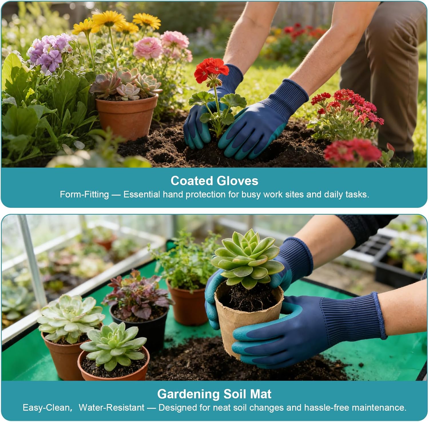 Thumbnail 4 de ChaneeHann Kit Giardinaggio 7 Pezzi: set completo in alluminio con manico ergonomico