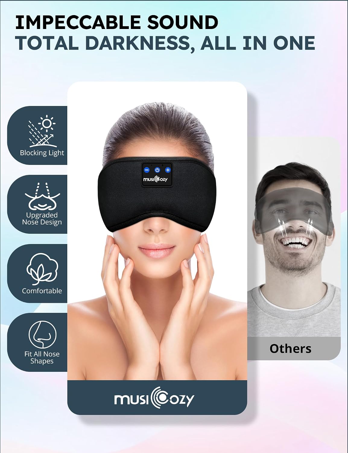 Thumbnail 4 de MUSICOZY Sleep Headphones Bluetooth 5.4