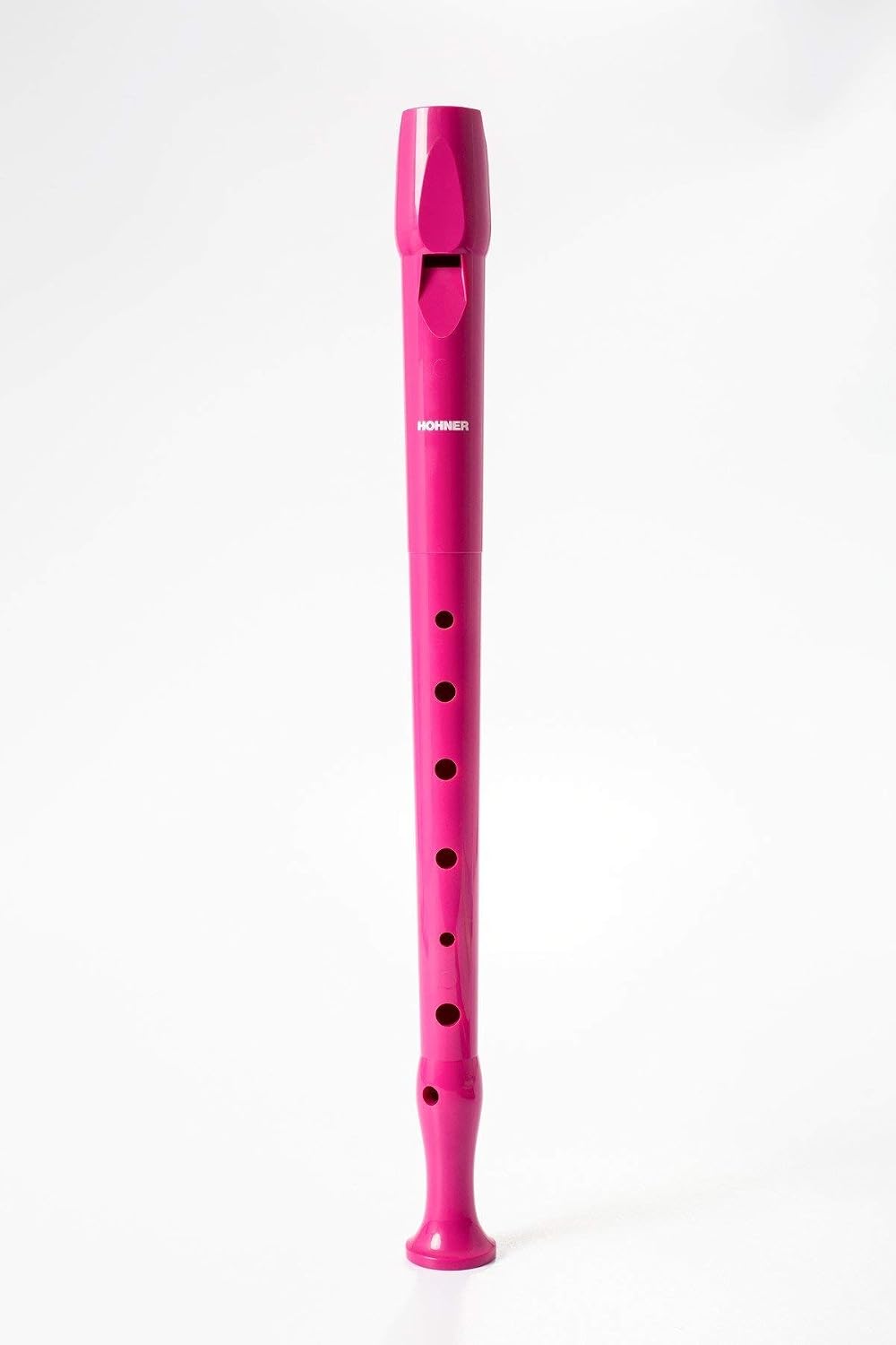 Imagen de Hohner 9508 Rosa: Flauta plástica de digitación alemana 1 pieza con funda verde y transparente en OfertitasTOP