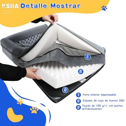 Thumbnail 2 de KSIIA Cama Perros Medianos (75x47x16cm) 🛋