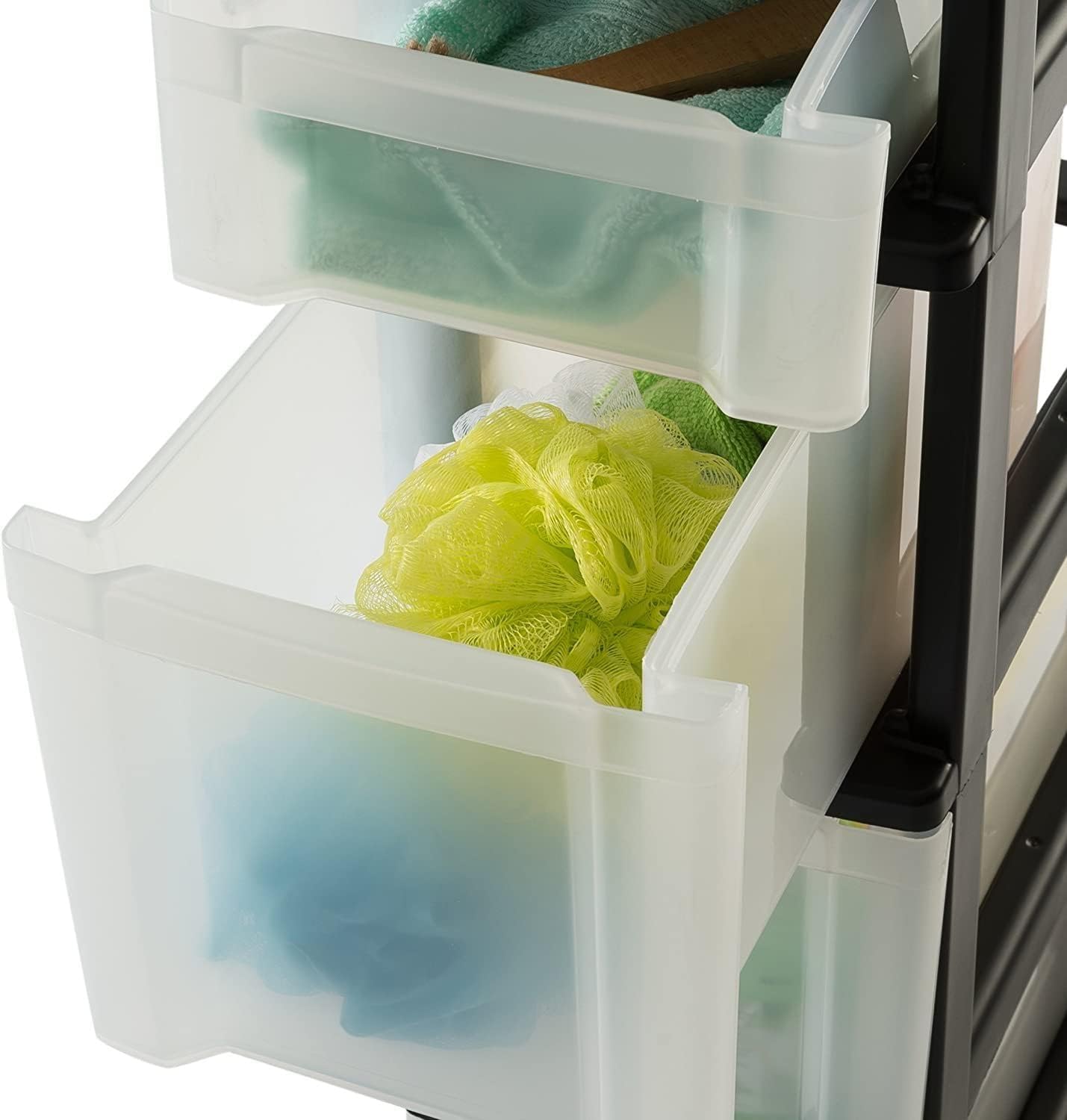 Thumbnail 2 de Iris Ohyama NSC-203 Torre escritorio 3 cajones negro 🗄️