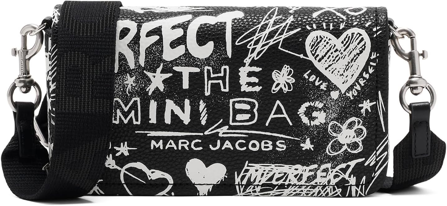 Detalle de Marc Jacobs The Mini Bag, Bag – un petit sac en cuir pleine fleur prêt pour l’usage quotidien