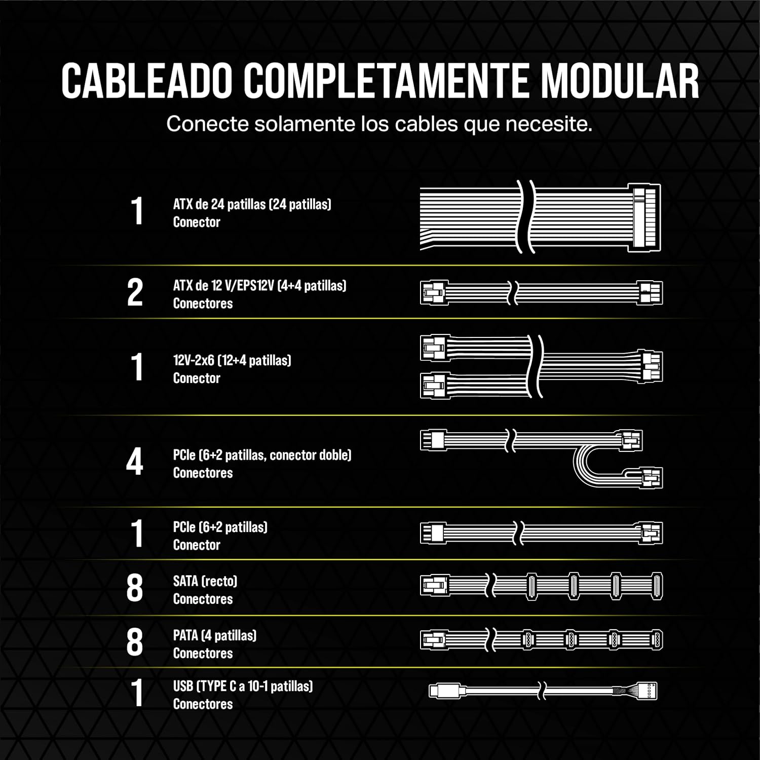 Thumbnail 5 de Corsair HX1000i fuente ATX 1000 W
