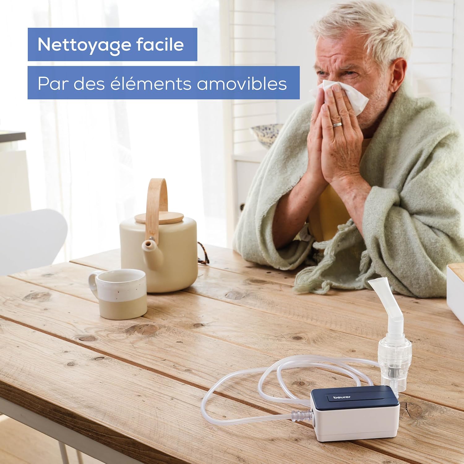 Detalle 2 de Beurer IH 15 inhalateur compact pour nébulisation