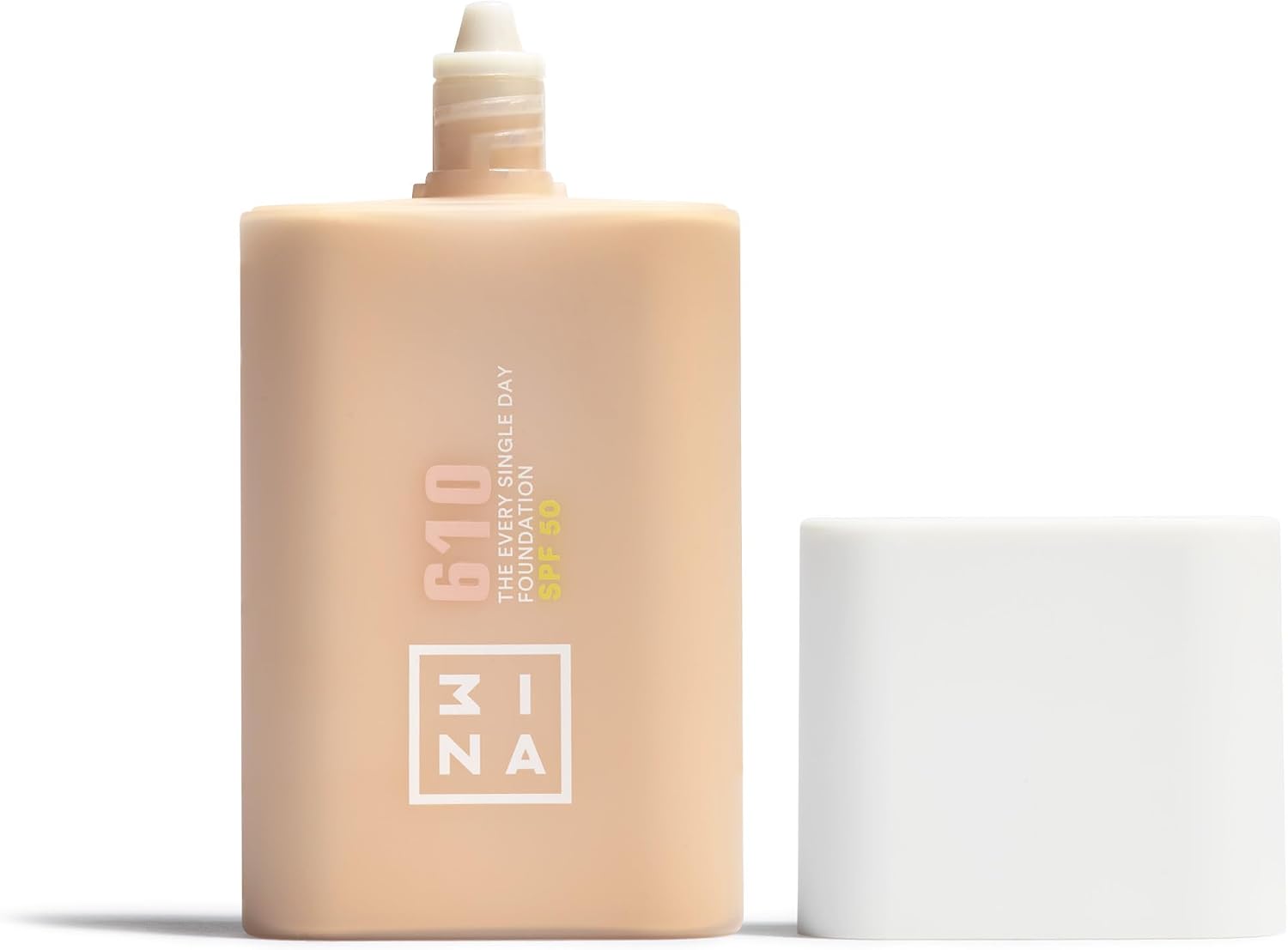 Detalle de 3INA The Every Single Day Foundation SPF 50 610 – podkład o lekkim i średnim kryciu