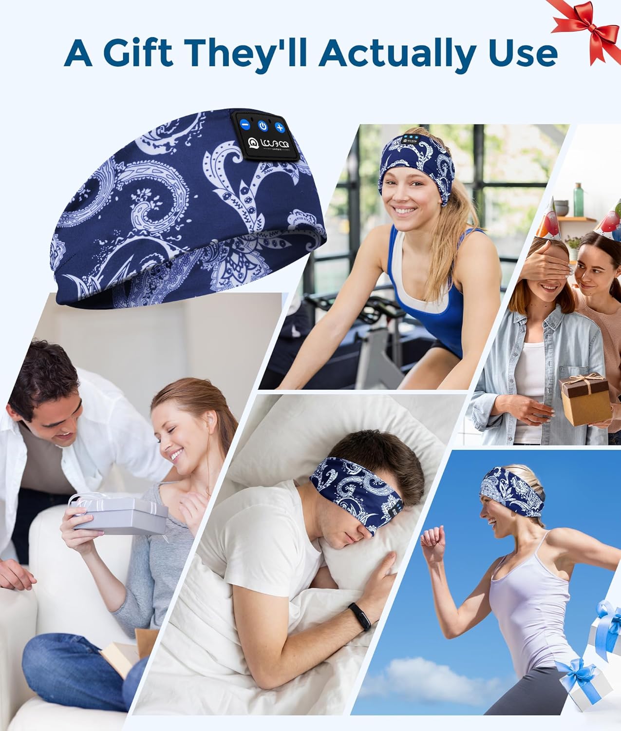 Thumbnail 6 de LOVE EYE Bluetooth 5.4 Sleep Headphones Headband – Breathable, Ultra-Thin Speakers for All‑Day Comfort