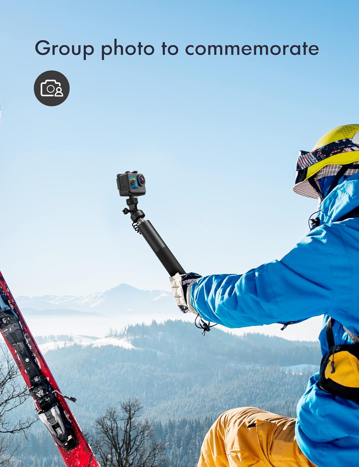 Thumbnail 5 de WOLFANG GA200 Action Cam 4K 24MP Unterwasserkamera mit WiFi, EIS & Touchscreen (Kit mit Zubehör)