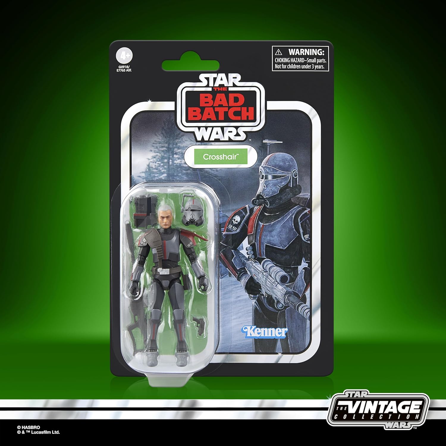 Thumbnail 1 de Star Wars Hasbro The Vintage Collection Crosshair – Action figure da collezione da 9,5 cm