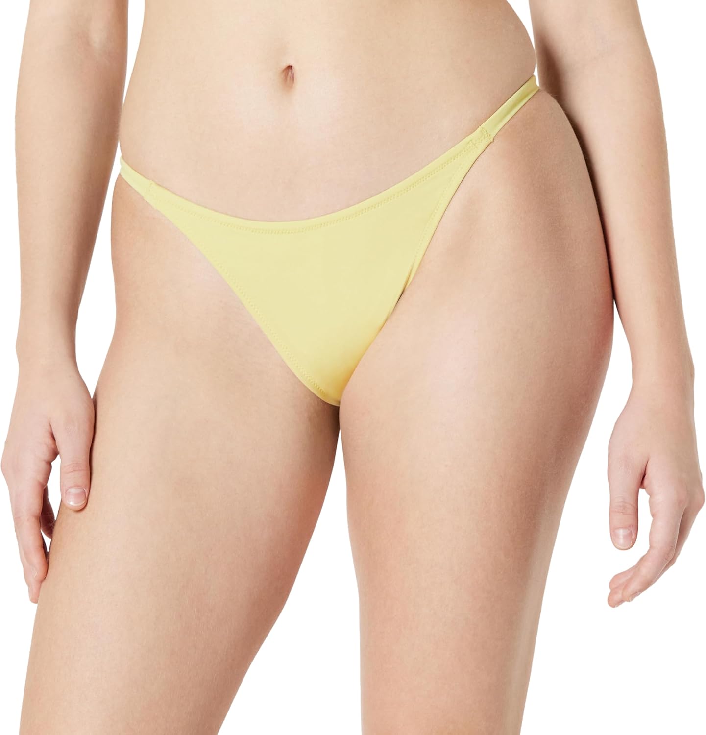 Amazon Essentials Women's No-Tie String Swim Bikini Bottom