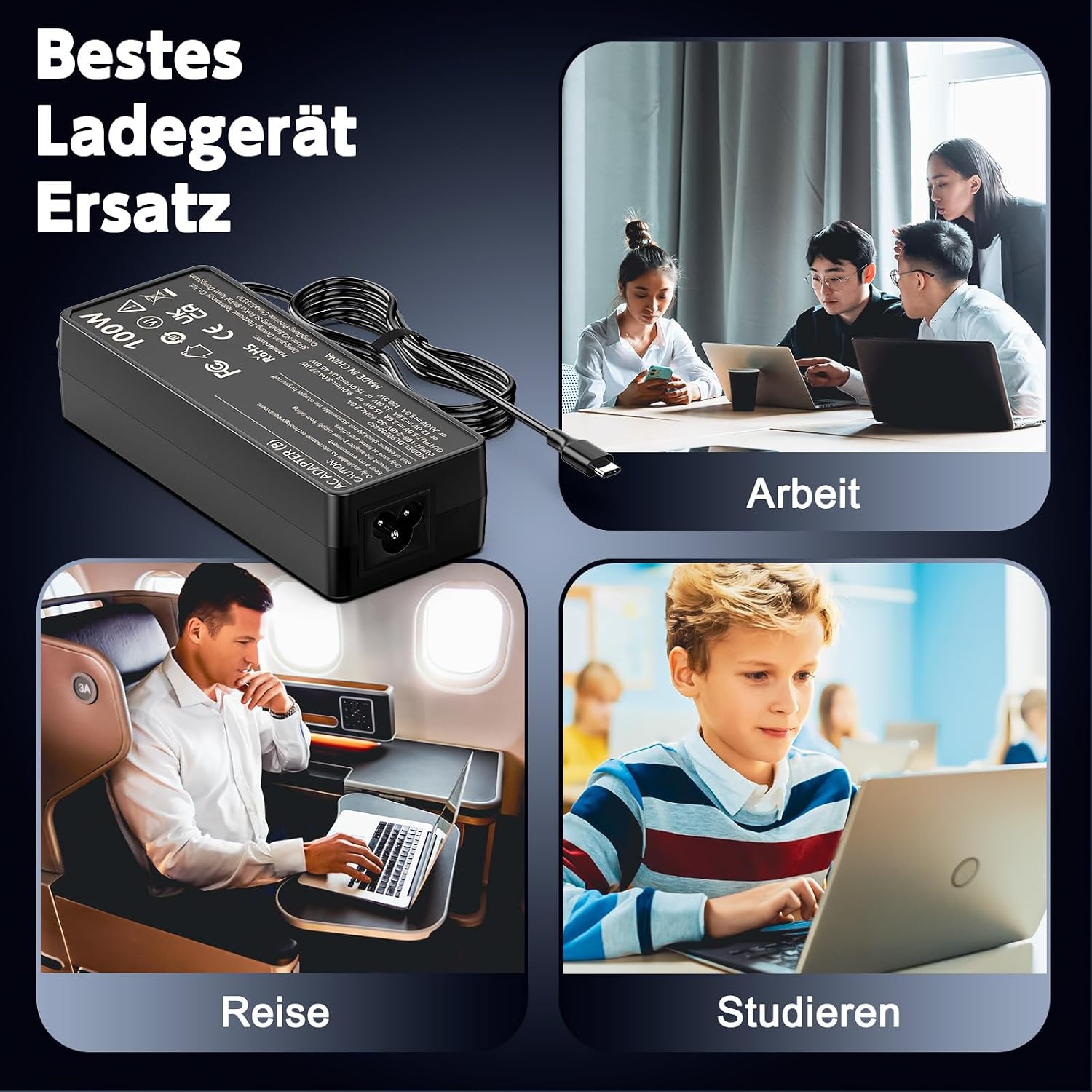 Thumbnail 6 de Etssembo 100W USB‑C Ladegerät PD