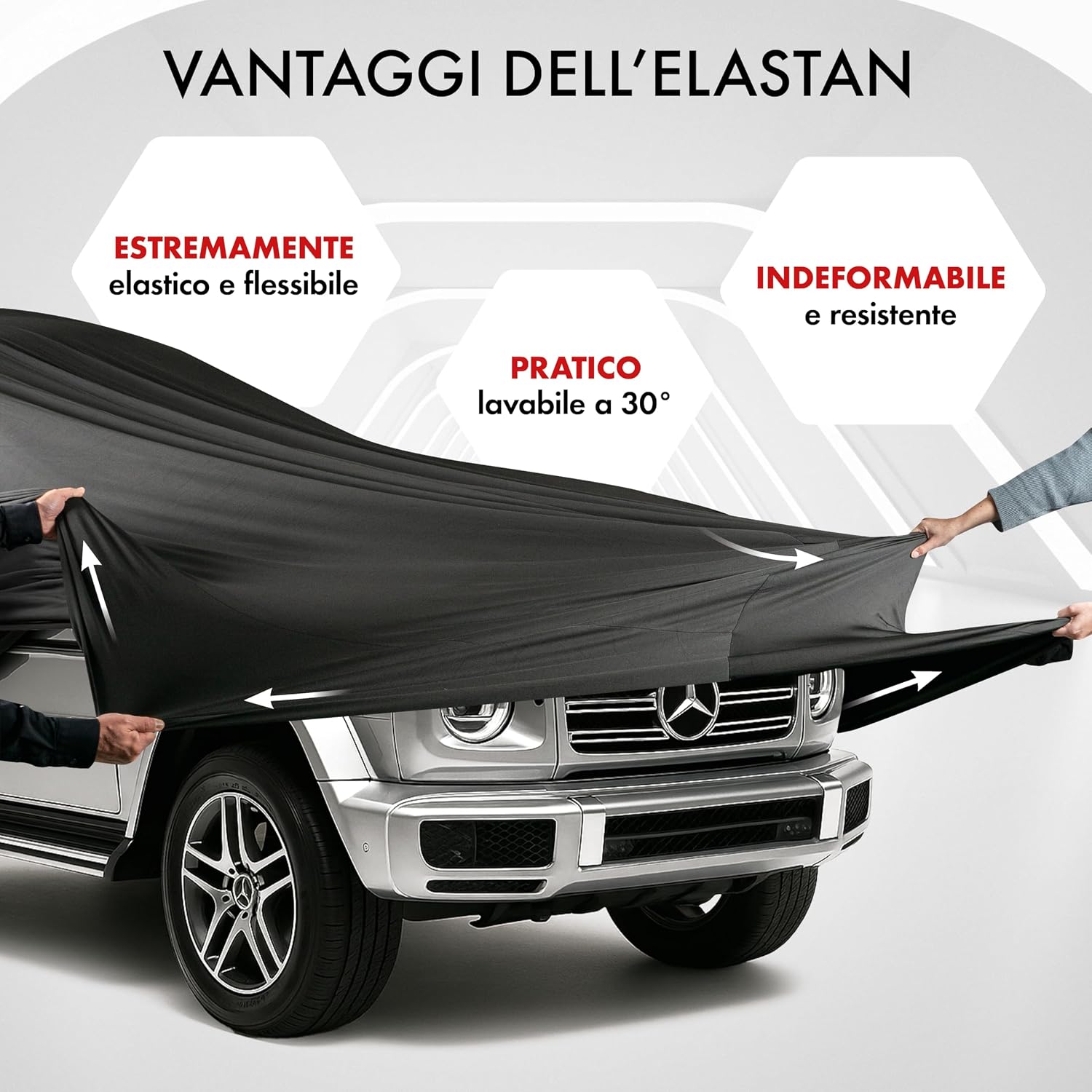 Detalle de WALSER Premium Telo Copriauto Stretch Plus Misura 10
