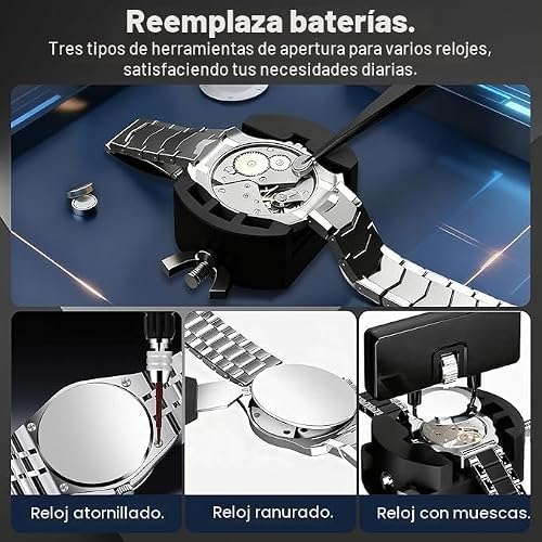 Thumbnail 1 de Kit Herramientas relojero Yeecka: todo en uno para mantenimiento de relojes