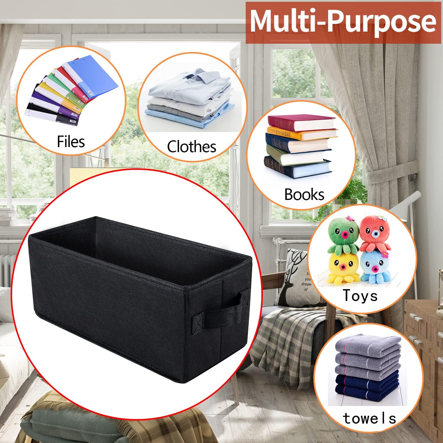 Thumbnail 4 de UENTIP DVD Storage Box 17.25" for 80 DVDs ๐