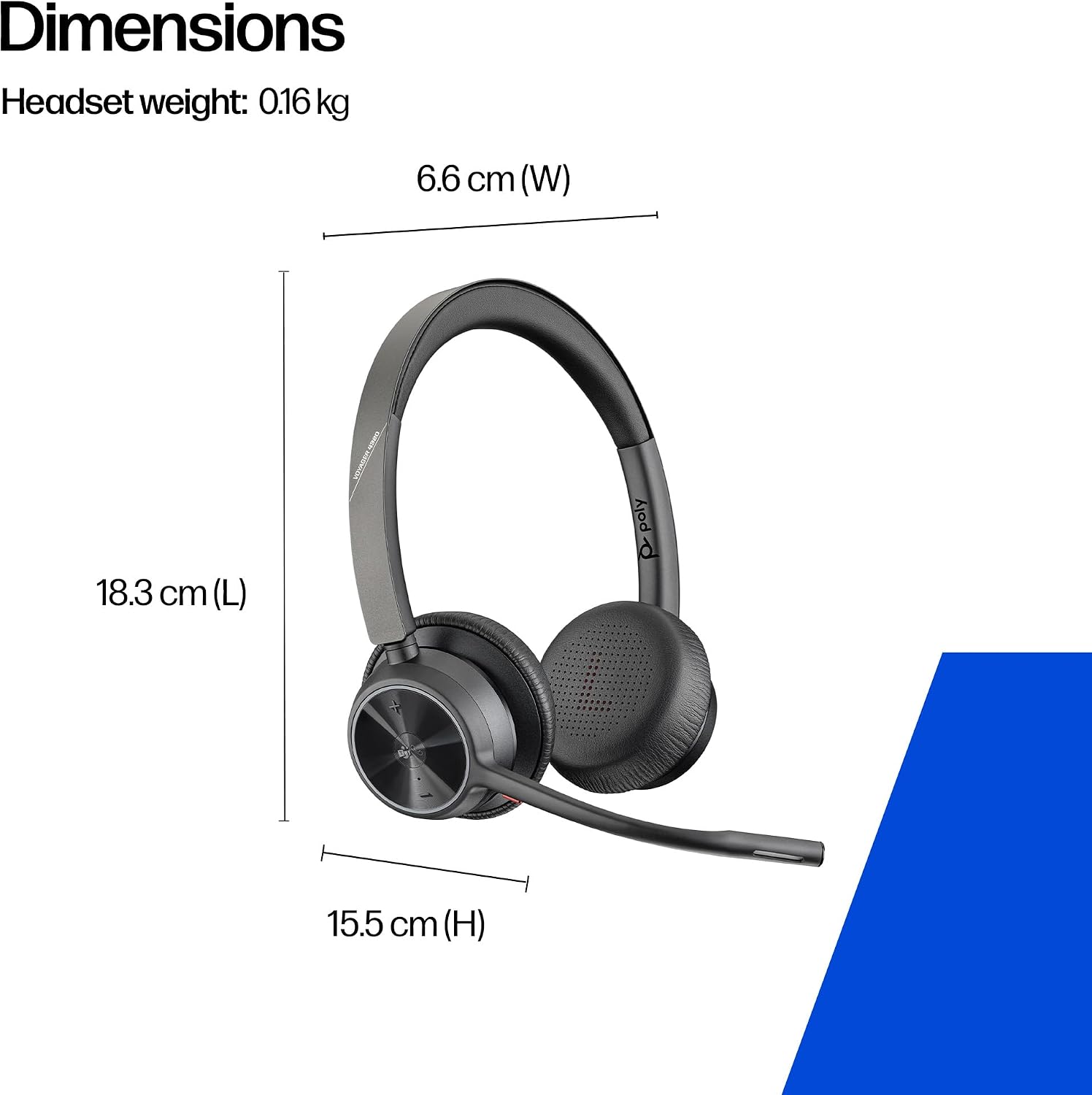 Detalle 2 de Poly wireless headset 4320