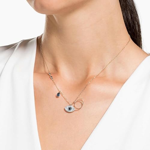Detalle 2 de Swarovski Pendant Symbolica Evil Eye Blu – Mix di finiture