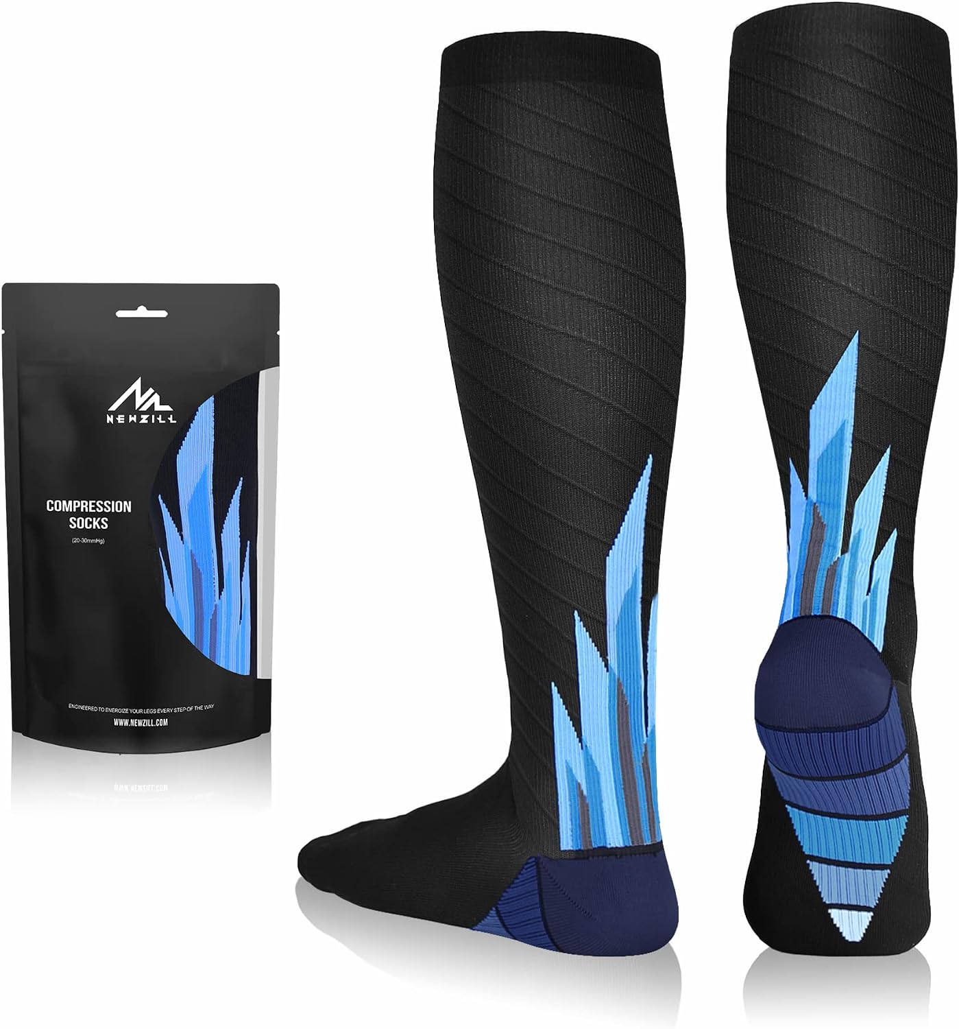 Thumbnail 6 de NEWZILL Medical Compression Socks for Women & Men – 20-30 mmHg Knee-High Support