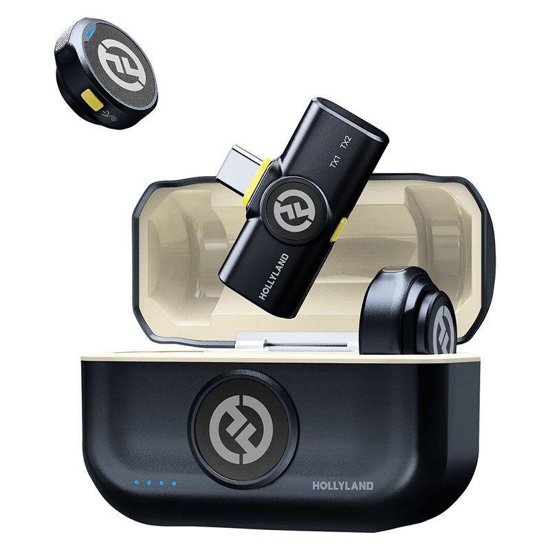 Hollyland Lark M2 USB-C: micrófono lavalier omnidireccional ultracompacto con ENC