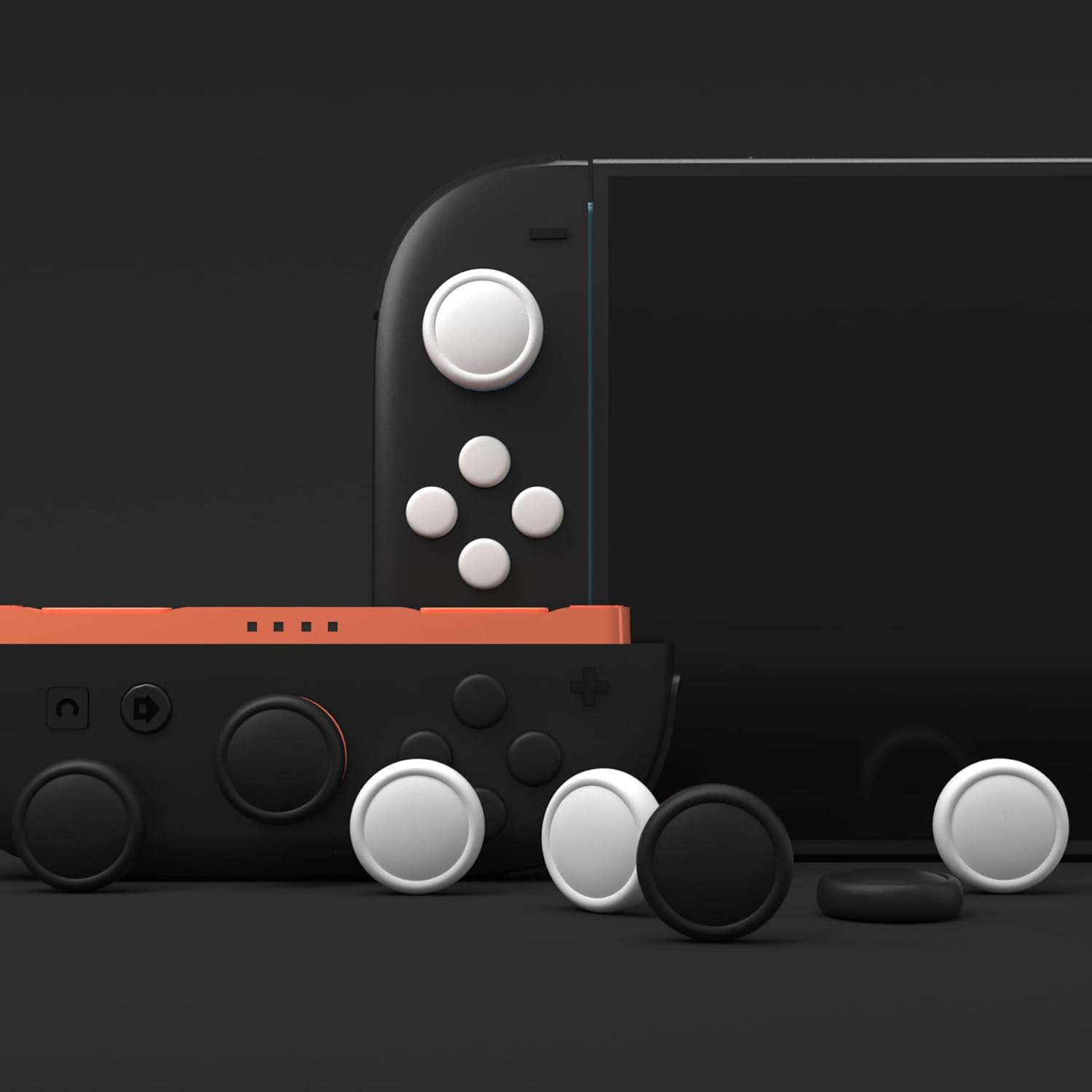Detalle de playvital Button Caps for Nintendo Switch 2, 8-colour set