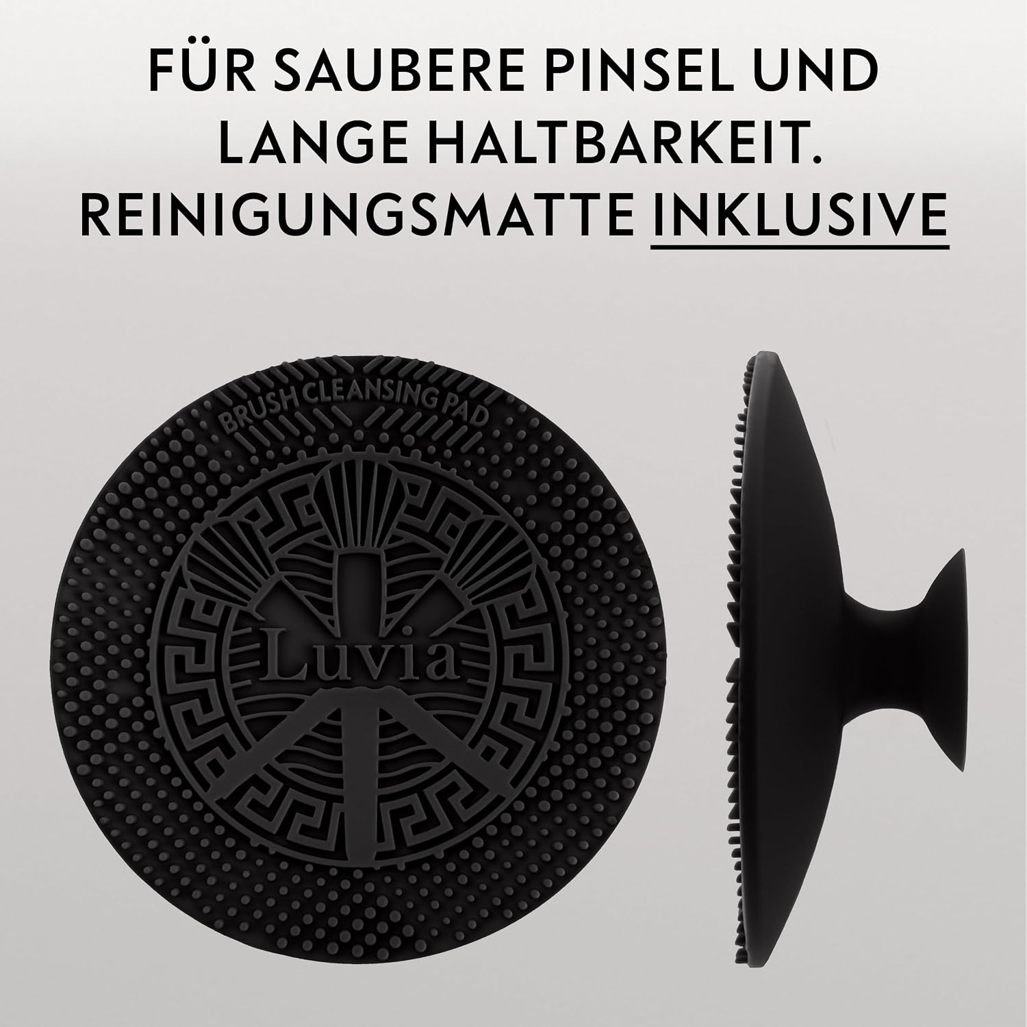 Thumbnail 6 de Make-up Pinselset 15-teilig vegan von Luvia Cosmetics – 12 Profi-Pinsel, Blender, Reinigungsmatte und veganem Leder‑Etui
