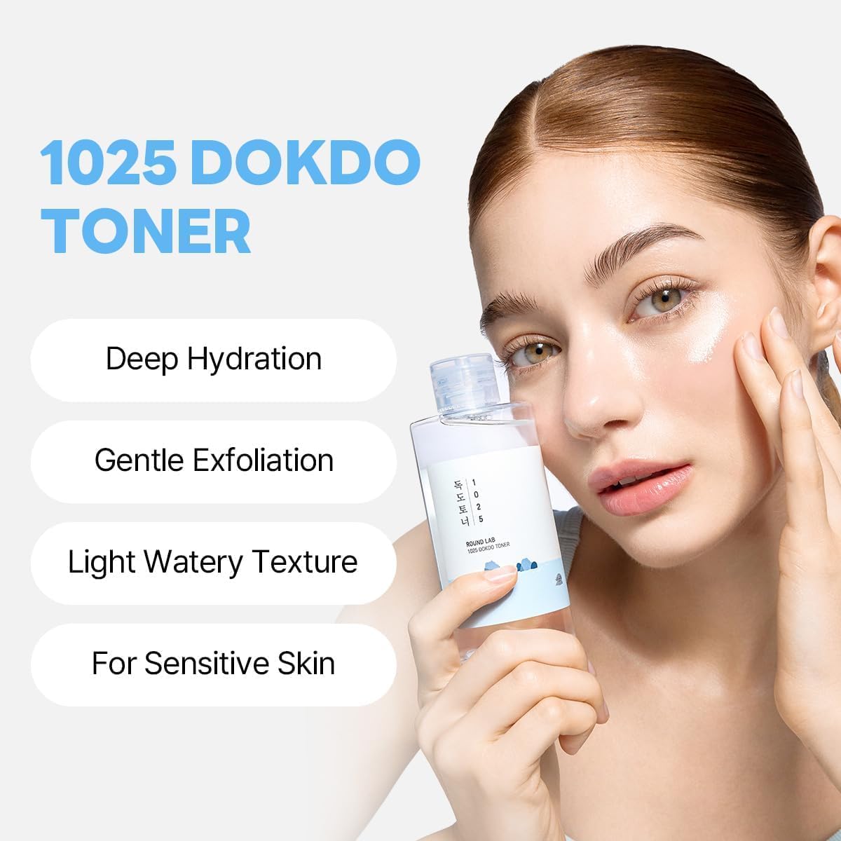 Detalle de ROUND LAB 8809657114748 1025 Dokdo Toner, 16.91 fl oz, Lightweight Hydrating Formula