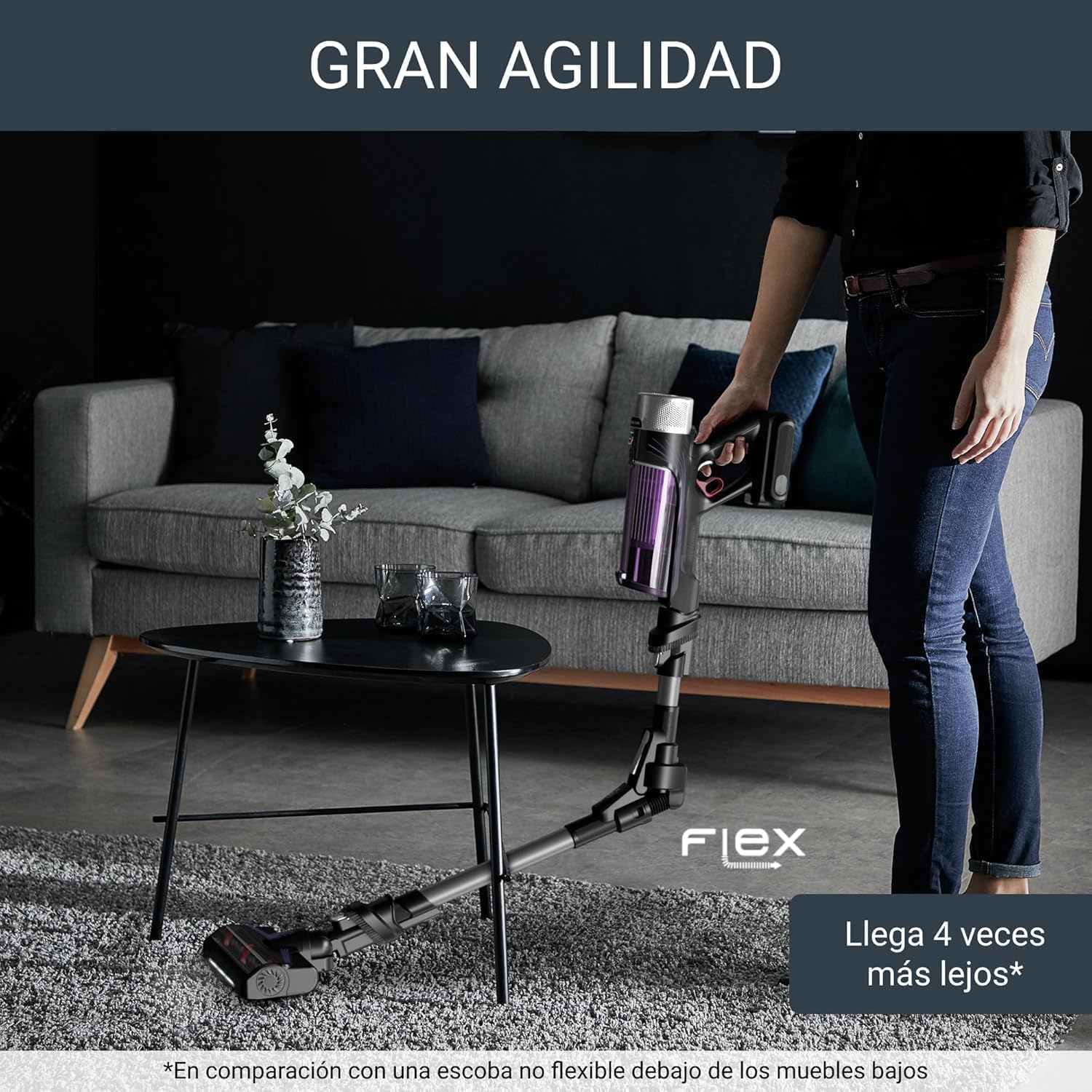 Thumbnail 1 de Rowenta Xforce Flex 9.60 Allergy – Aspirador escoba sin cable 🧹