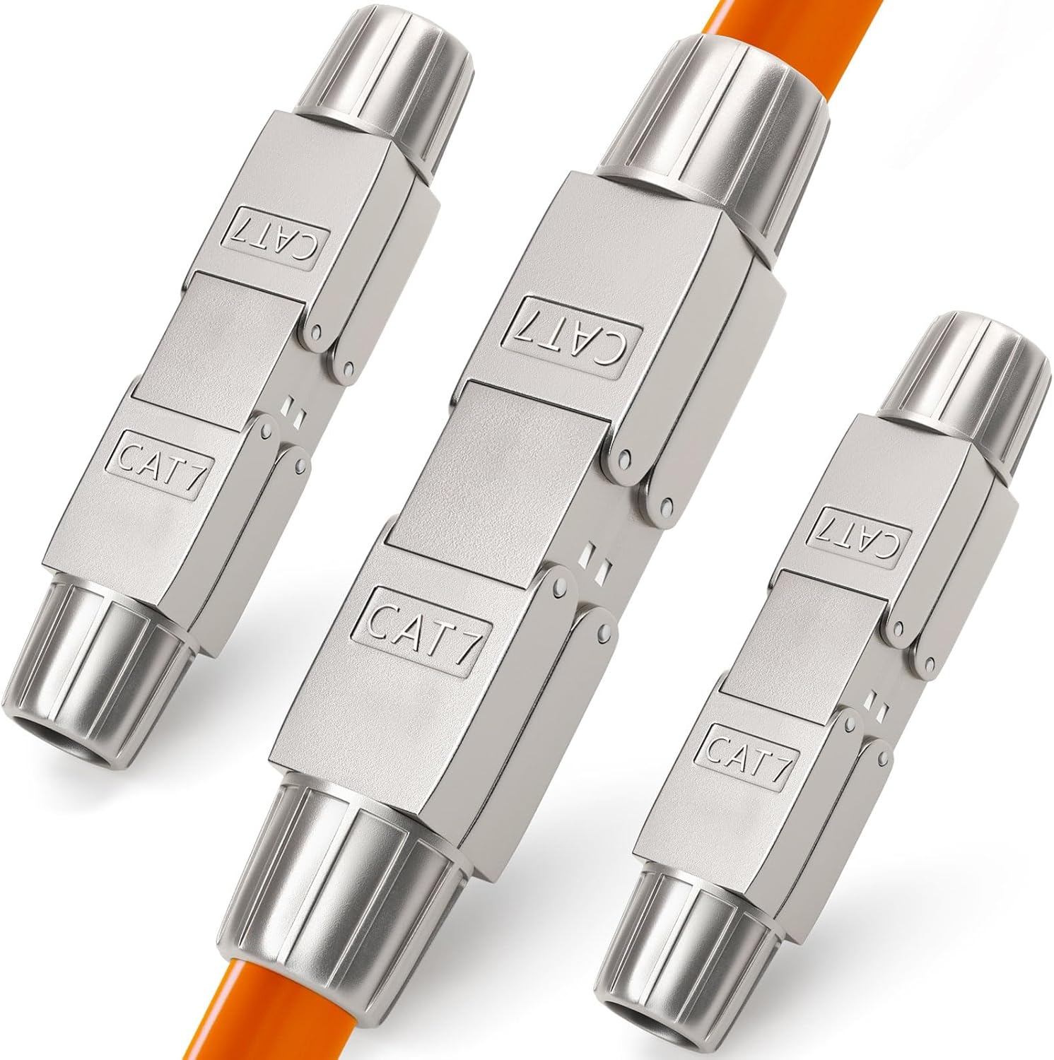 HB-DIGITAL 3x CAT 7 LSA werkzeugloser Netzwerkkabel-Verbindungsadapter