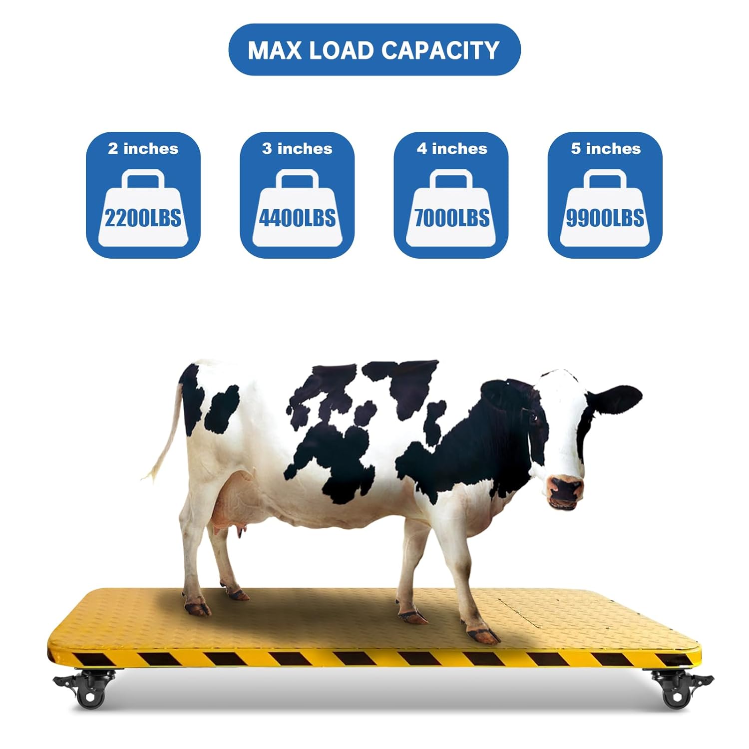 Thumbnail 2 de W B D WEIBIDA ruote girevoli per mobili pesanti 50 mm, capacità 1000 KG (set di 4)