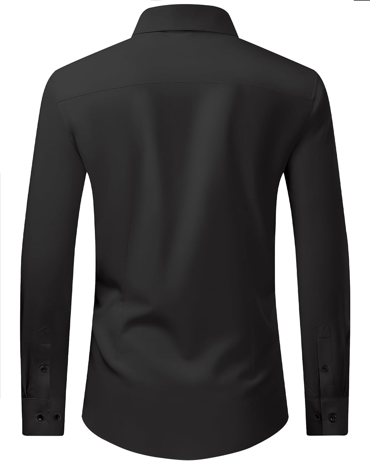 Thumbnail 2 de J.VER Men's Stretch Dress Shirt: Long Sleeve, Solid Button-Down, Versatile for Work and Occasions