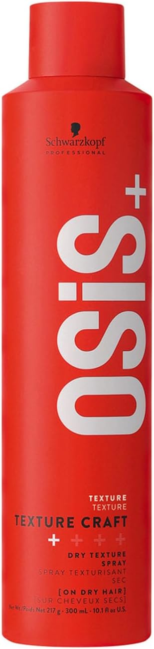 Detalle de Schwarzkopf OSIS Dry Texture Spray (300ml) for natural volume and medium grip