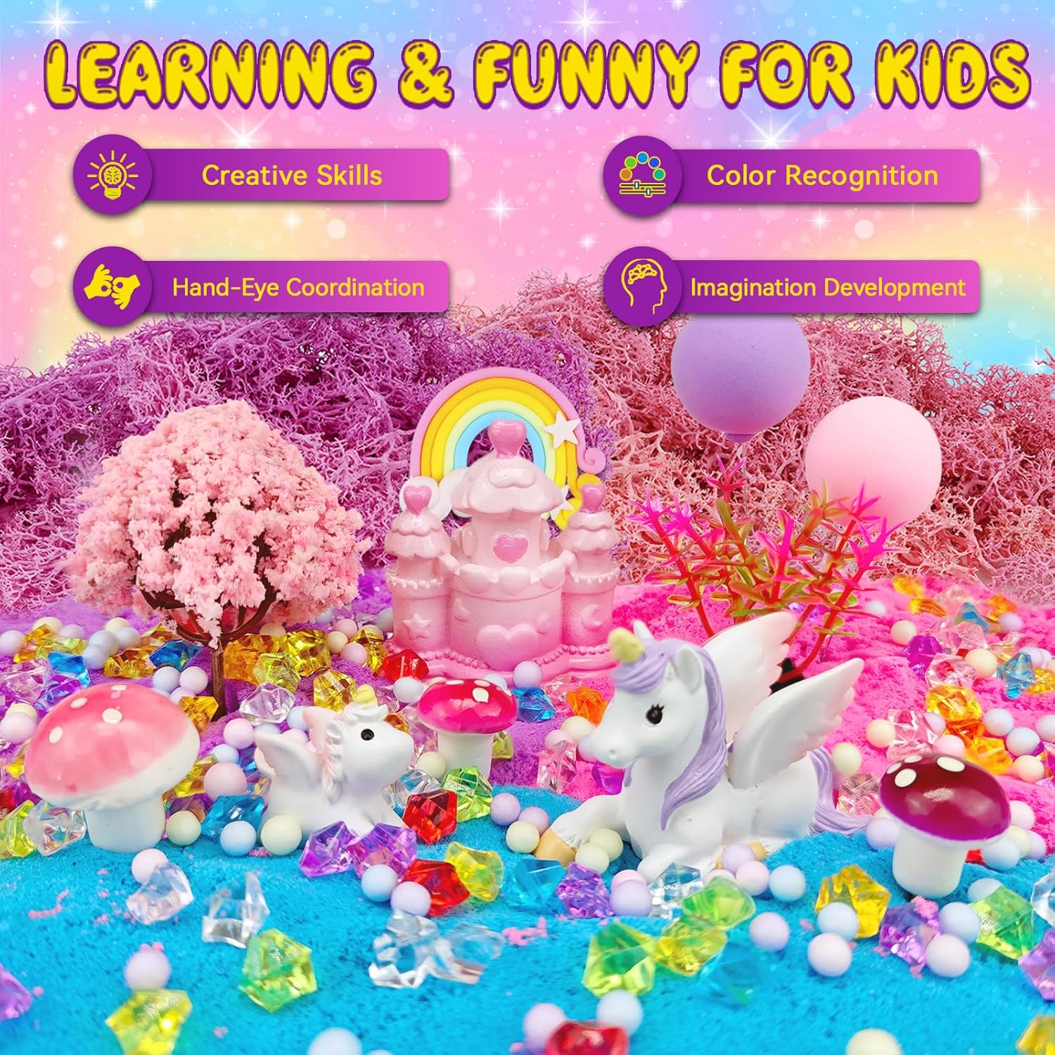 Thumbnail 4 de 7july Unicorn Terrarium Kit Ages 5-10