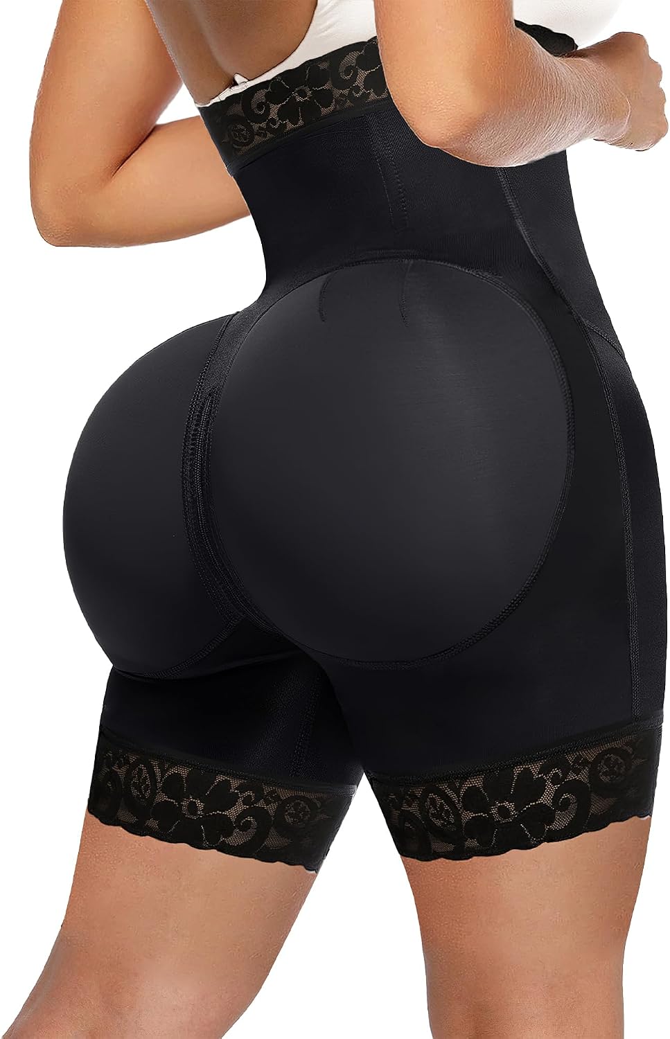 Thumbnail 1 de YIANNA Strapless Tummy Control Shapewear Shorts with Zipper Crotch
