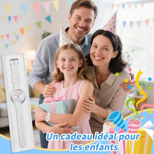 Thumbnail 7 de SOCICO Montre Analogique pour Enfant – Étanche 50M, Lisible et Mouvement Japonais