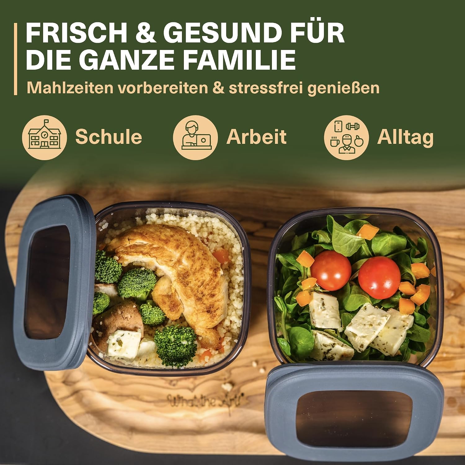 Detalle de Viwares Vorratsdosen mit Deckel Luftdicht – 24-teiliges Set, BPA-frei, Frischhaltedosen für Küche und Aufbewahrung