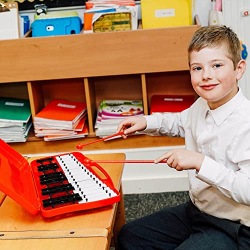 Detalle de A-Star Glockenspiel Cromático 25 Notas con Estuche y Baquetas