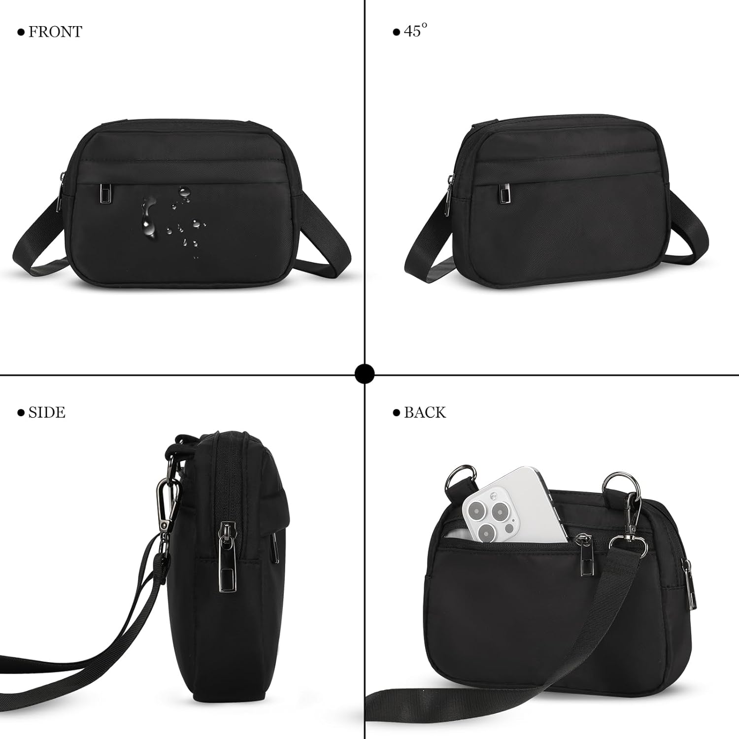 Thumbnail 4 de MAXTOP Small Crossbody Bag for Women and Men – Compact Belt Bag with Adjustable Strap