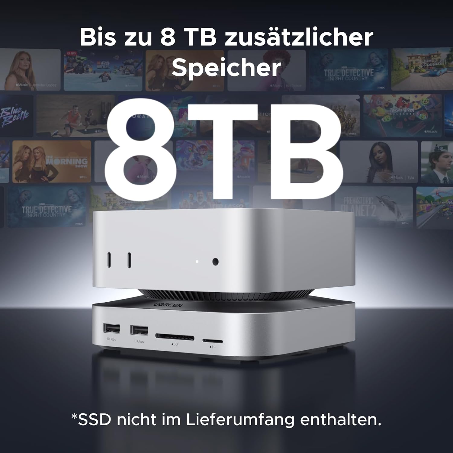 Detalle 1 de UGREEN Mac mini M4 Dock für DisplayPort 240 Hz